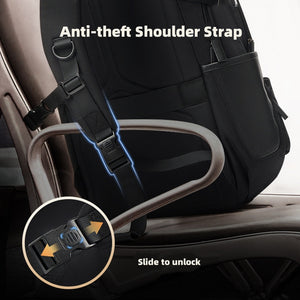 OIWAS TRIUMPH Laptop Backpack – design with high quality anti-theft shoulder strap and clip