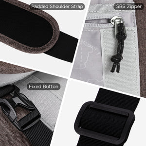 Men's messenger bag multi-color optional large-capacity fashion waterproof leisure bag OIWAS丨Pack Your World丨Bags, Backpack & Luggage