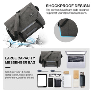 Men's messenger bag multi-color optional large-capacity fashion waterproof leisure bag OIWAS丨Pack Your World丨Bags, Backpack & Luggage