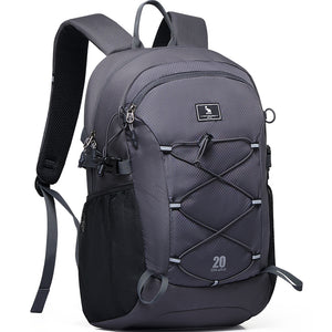 OIWAS-20L-Hiking-Backpack-Grey-Right