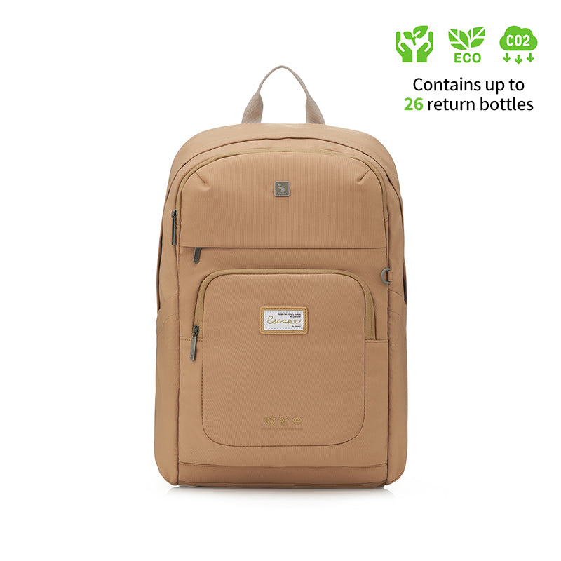 OIWAS-ESCAPE-14inch-Laptop-Backpack-for-Men-Orange-Front