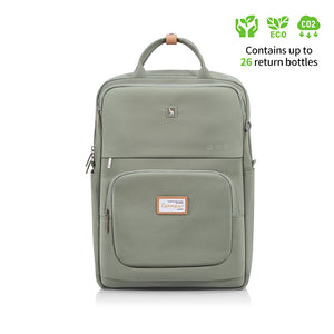 OIWAS-ESCAPE-14inch-Laptop-Backpack-for-Women-Green-Front