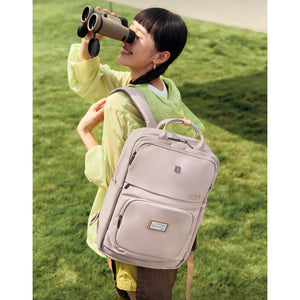 OIWAS-ESCAPE-14inch-Laptop-Backpack-for-Women-Pink-Scene
