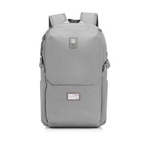 OIWAS-ESCAPE-Collection-15.6"-Laptop-Backpack-Grey-Front