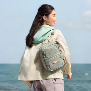 OIWAS-ESCAPE-Mini-Backpack-Green-Scene