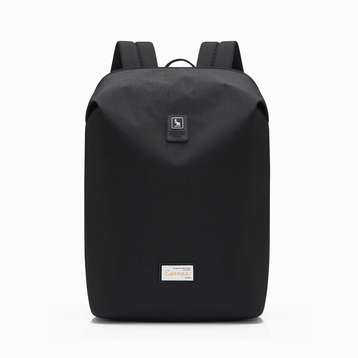 OIWAS-Escape-Collection-14inch-Laptop-Backpack-Black-Front