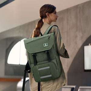 OIWAS-Flap-Laptop-Backpack-Green-Scene