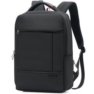 OIWAS 15.6 inch laptop backpack black, lightweight water-resistant business travel bag for men women