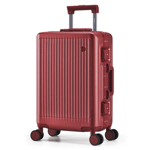 OIWAS-PIONEER-Aluminum-Frame-CarryOn-Red
