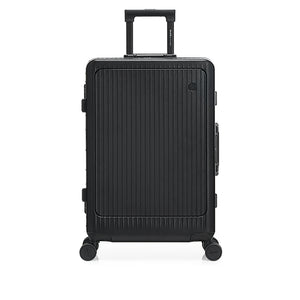 OIWAS-PIONEER-Front-Opening-CarryOn-Black-Front