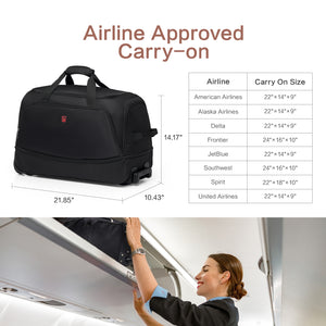 OIWAS-Rolling-Duffle-Bag-with-Wheels-Size