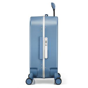 OIWAS-SMOOTH-Aluminum-Frame-CarryOn-Blue-Side