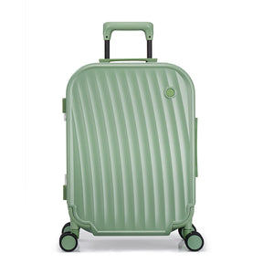 OIWAS-SMOOTH-Aluminum-Frame-CarryOn-Green-Front
