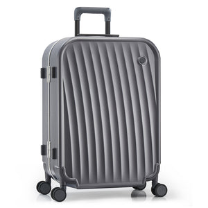 OIWAS-SMOOTH-Aluminum-Frame-CarryOn-Grey-Right