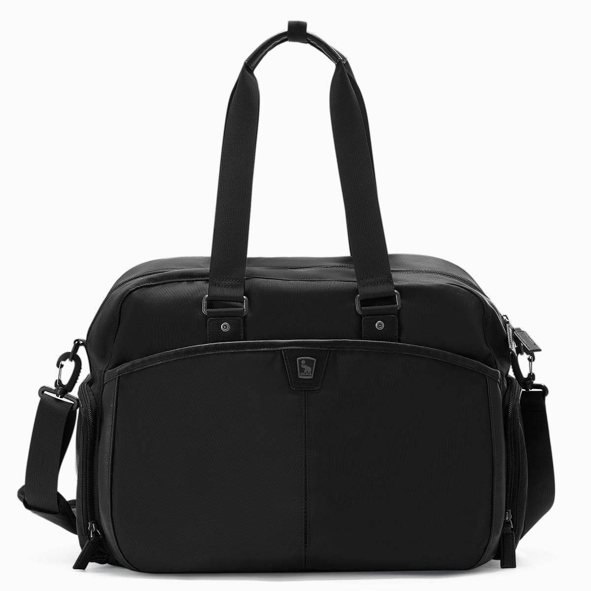 OIWAS-TRIUMPH-Travel-Bag-Black-Front