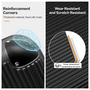 OIWAS-Travel-Luggage-Black-Quality