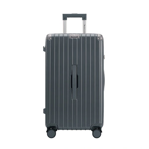 OIWAS Trunk Suitcase grey color hardshell polycarbonate luggage