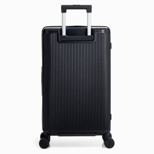 OIWAS-Trunk-Travel-Luggage-Black-Back