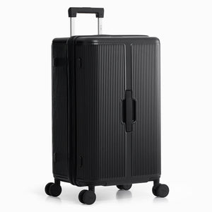 OIWAS-Trunk-Travel-Luggage-Black
