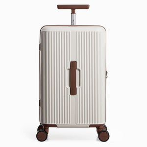 OIWAS-Trunk-Travel-Luggage-Brown
