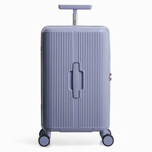 OIWAS-Trunk-Travel-Luggage-Purple-Front