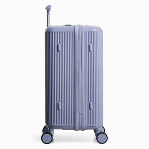 OIWAS-Trunk-Travel-Luggage-Purple-Side