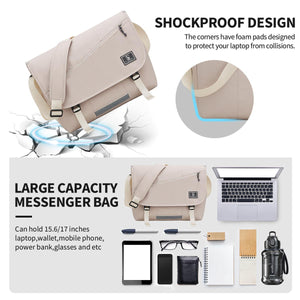 Women's messenger bag multi-color optional large-capacity fashion waterproof leisure bag OIWAS丨Pack Your World丨Bags, Backpack & Luggage