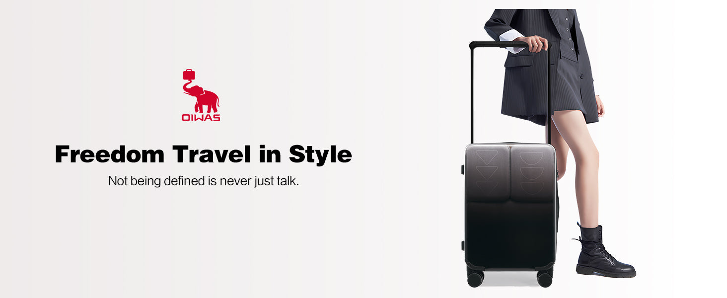 OIWAS × Apple Find My smart anti-lost luggage launched with global positioning to protect your journey