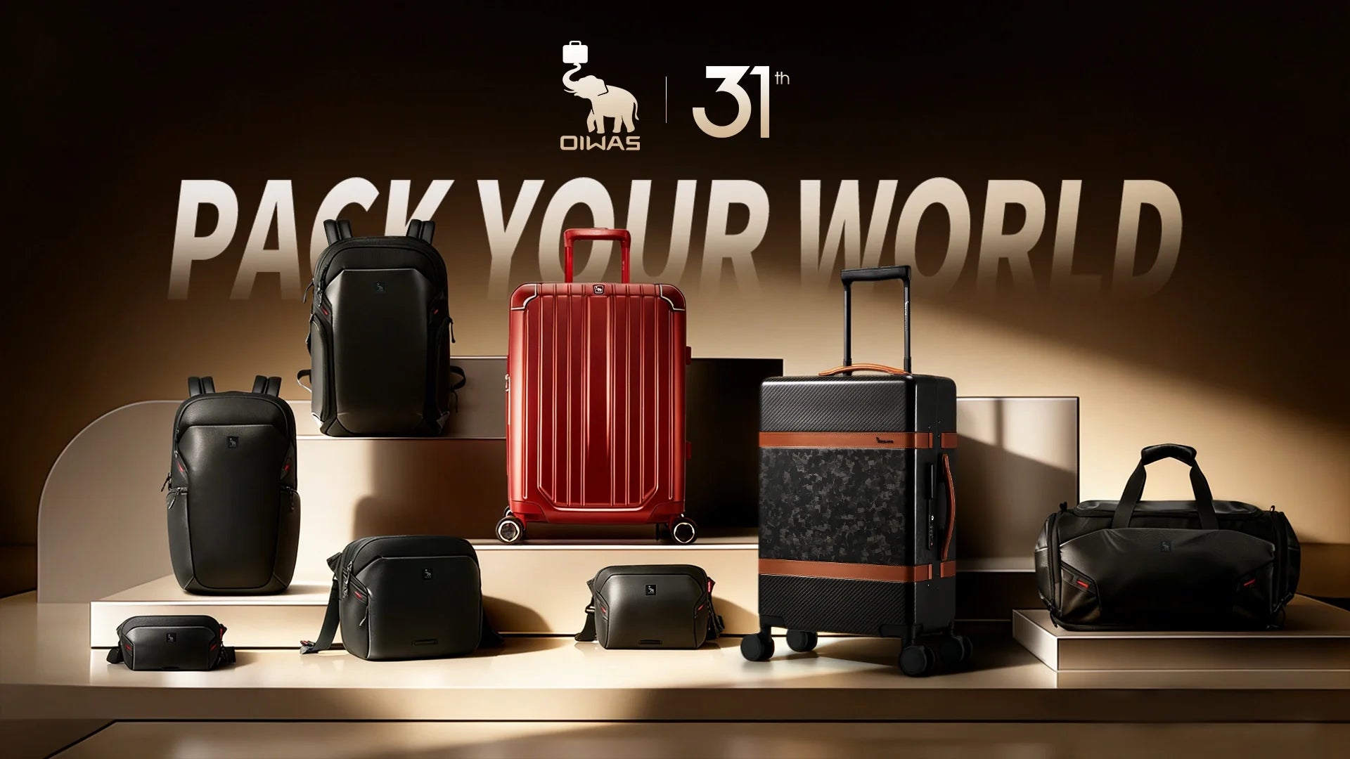 OIWAS Introduces New Travel Bags and Luggage Collections at ILM Frankfurt 2026