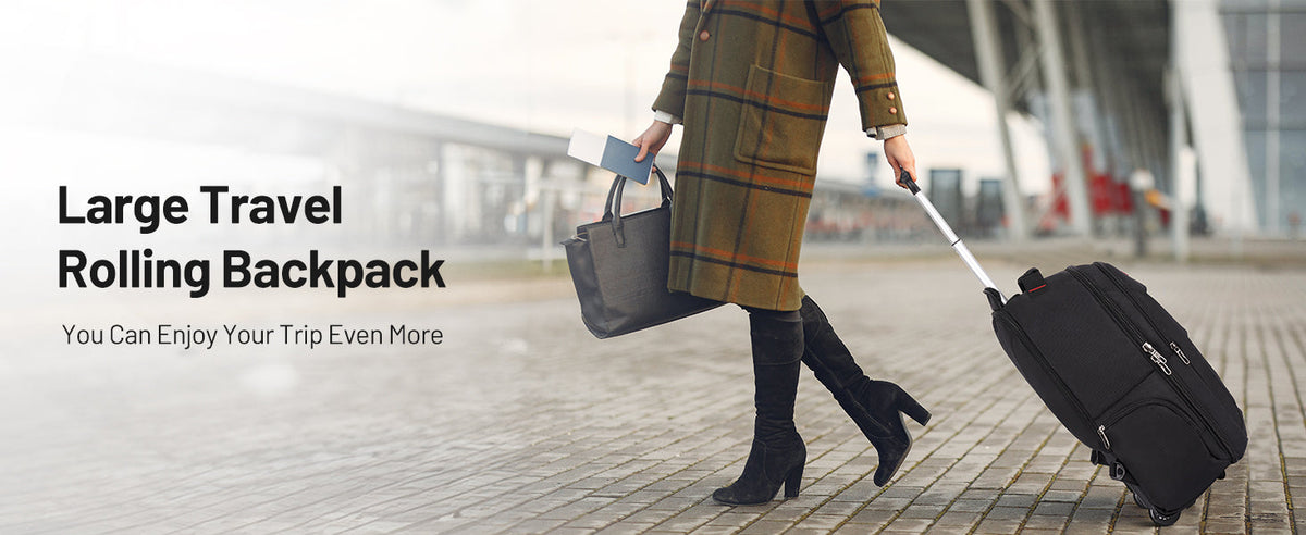 Best Rolling Backpacks for Travel, Work & College in 2026