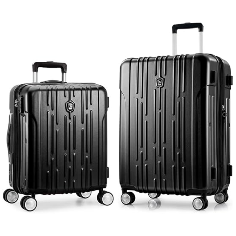 OIWAS Carry on Luggage 2-Piece Set 20"/26"