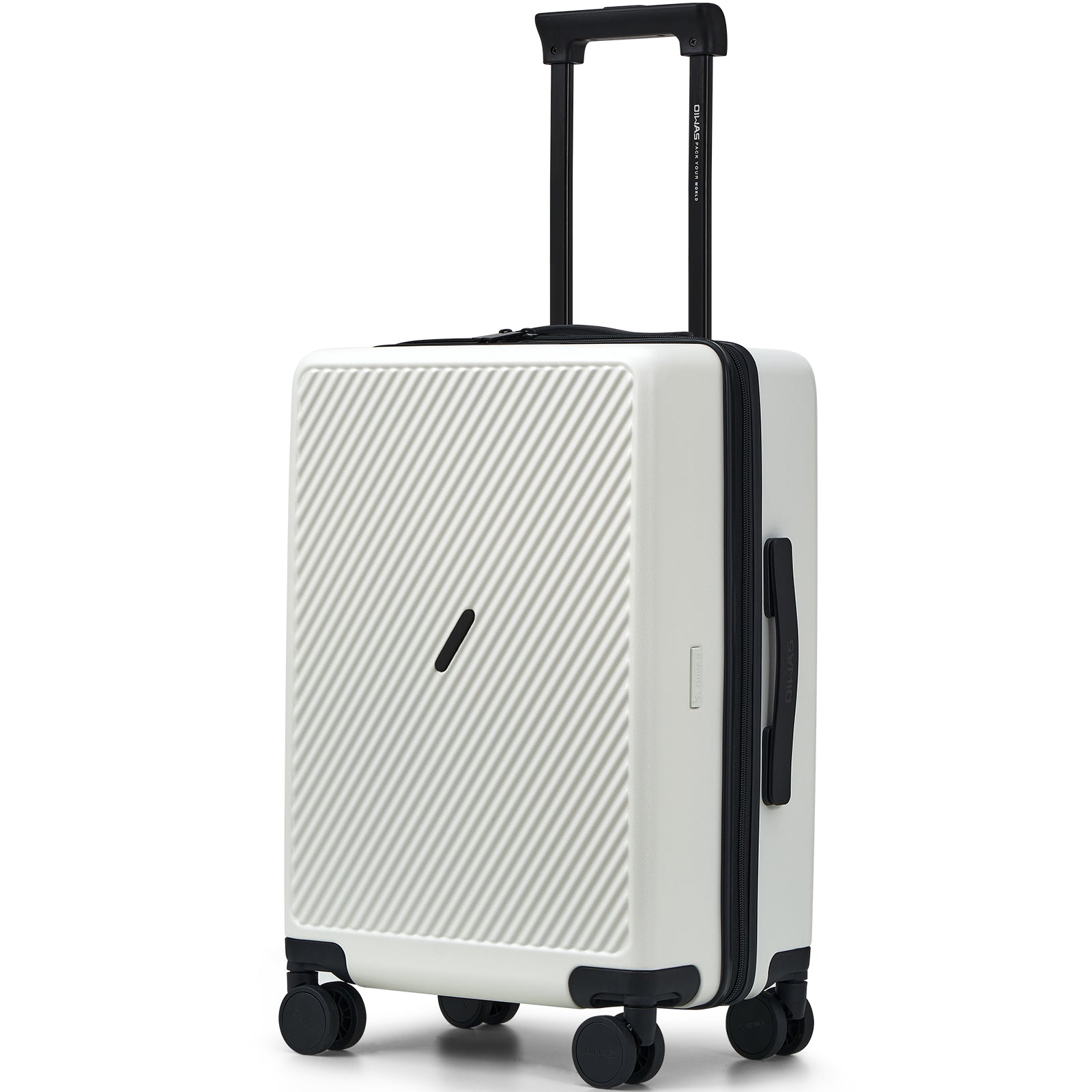 OIWAS 20” Carry On Luggage DIY Lightweight Hard Shell Suitcase