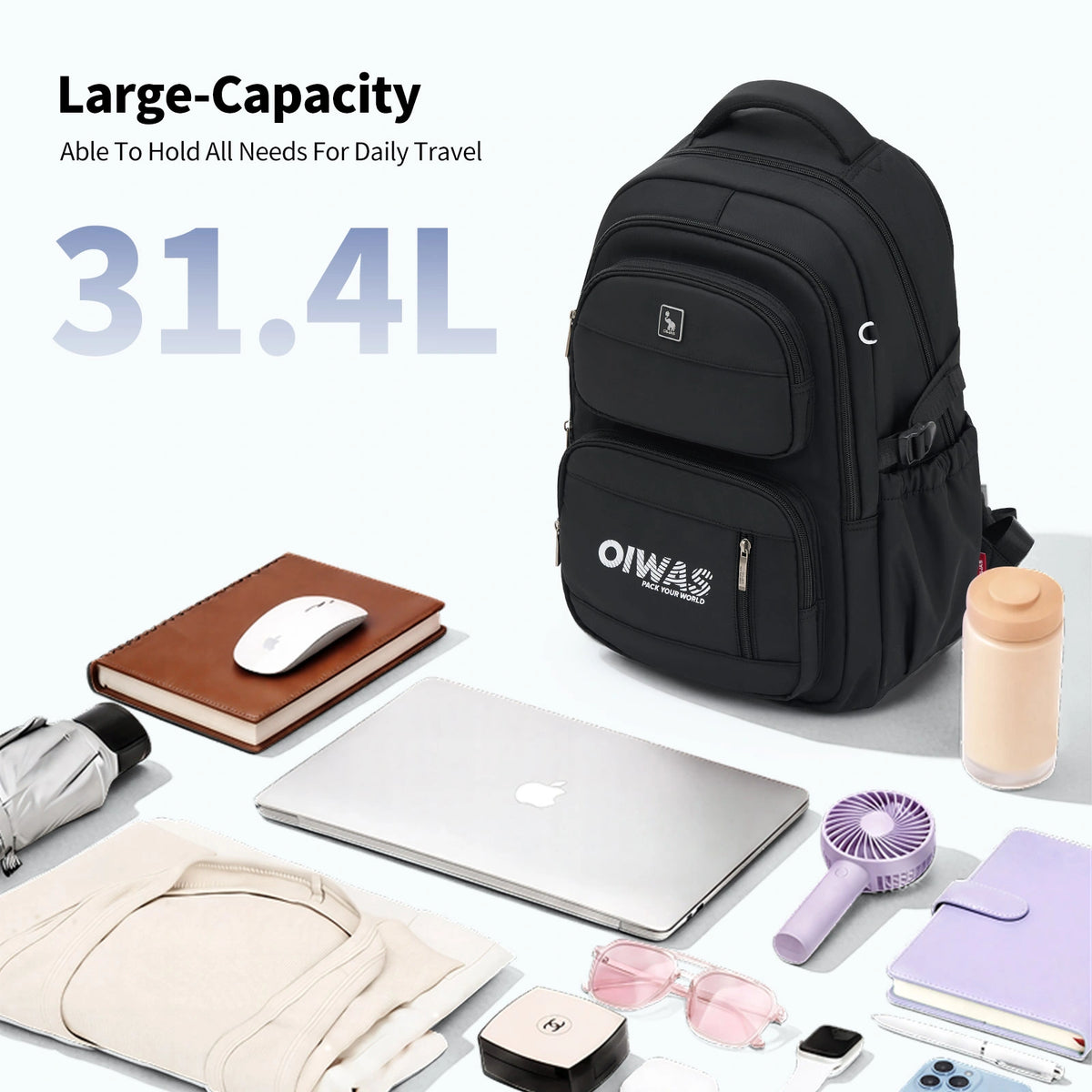 OIWAS Unisex School Backpack
