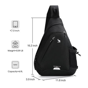 Fashionable Men's Leisure Sports One-Strap Rucksack OIWAS丨Pack Your World丨Bags, Backpack & Luggage
