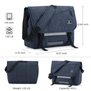 Men's messenger bag multi-color optional large-capacity fashion waterproof leisure bag OIWAS丨Pack Your World丨Bags, Backpack & Luggage