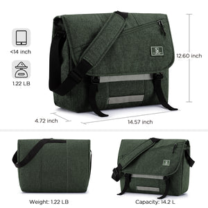 Men's messenger bag multi-color optional large-capacity fashion waterproof leisure bag OIWAS丨Pack Your World丨Bags, Backpack & Luggage