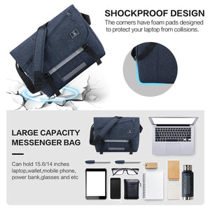 Men's messenger bag multi-color optional large-capacity fashion waterproof leisure bag OIWAS丨Pack Your World丨Bags, Backpack & Luggage