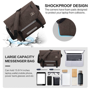 Men's messenger bag multi-color optional large-capacity fashion waterproof leisure bag OIWAS丨Pack Your World丨Bags, Backpack & Luggage