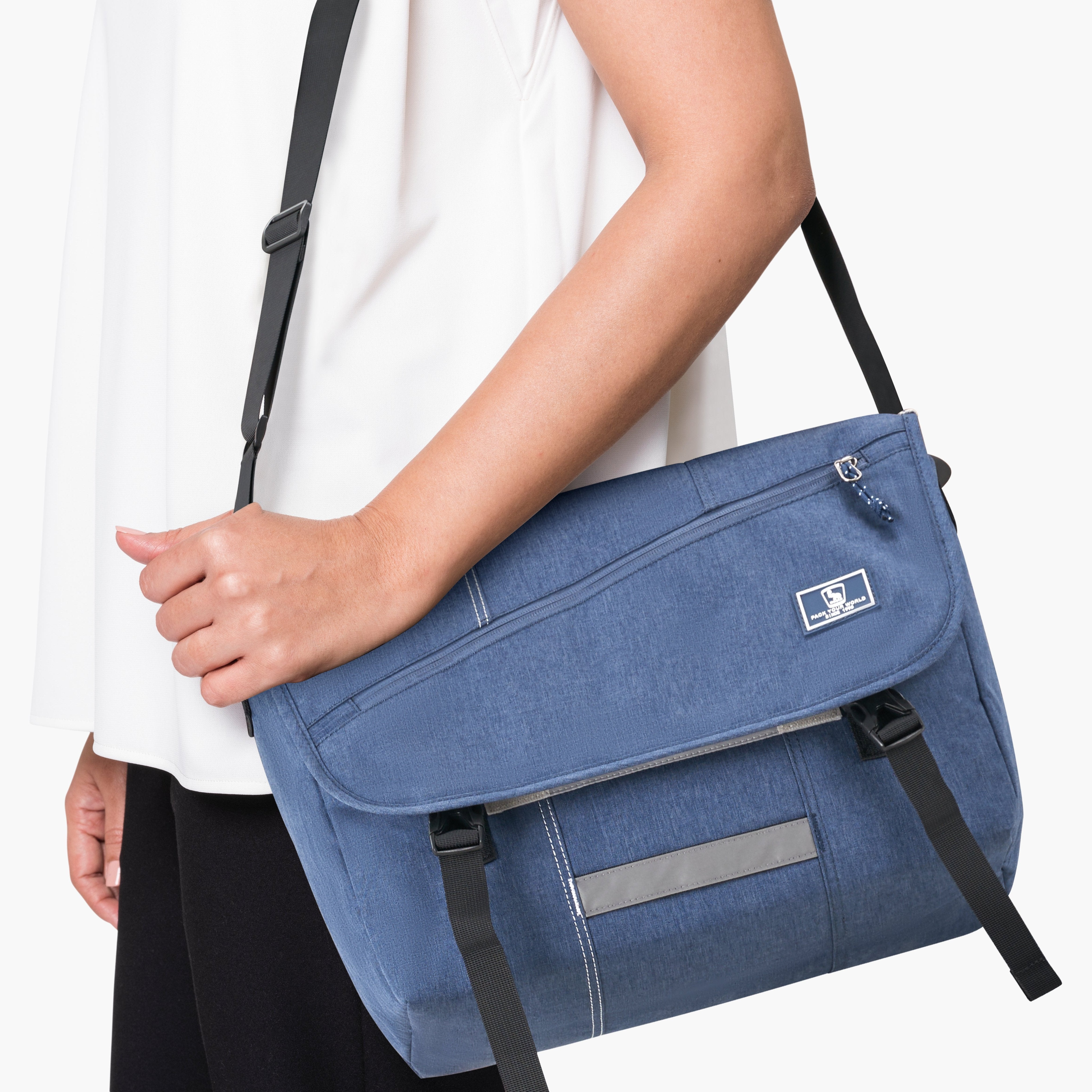 Men's messenger bag multi-color optional large-capacity fashion waterproof leisure bag OIWAS丨Pack Your World丨Bags, Backpack & Luggage