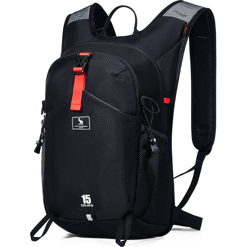 OIWAS-15L-Hiking-Backpack-Black-Left