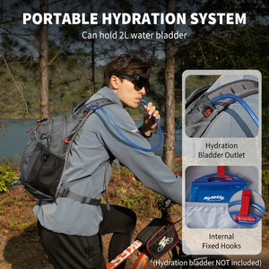 OIWAS-15L-Hiking-Backpack-Grey-Hydration-System