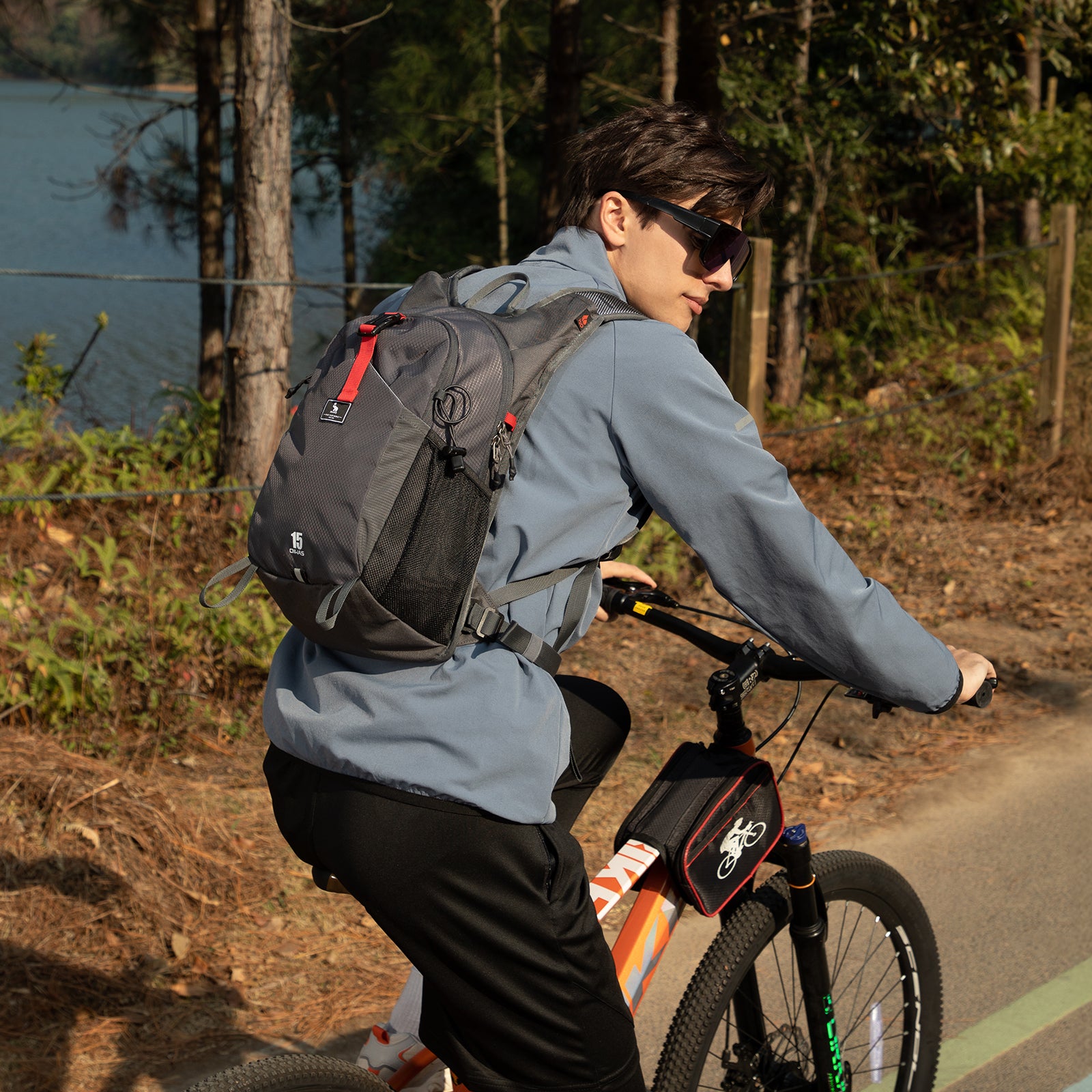 OIWAS-15L-Hiking-Backpack-Grey-Lifestyle