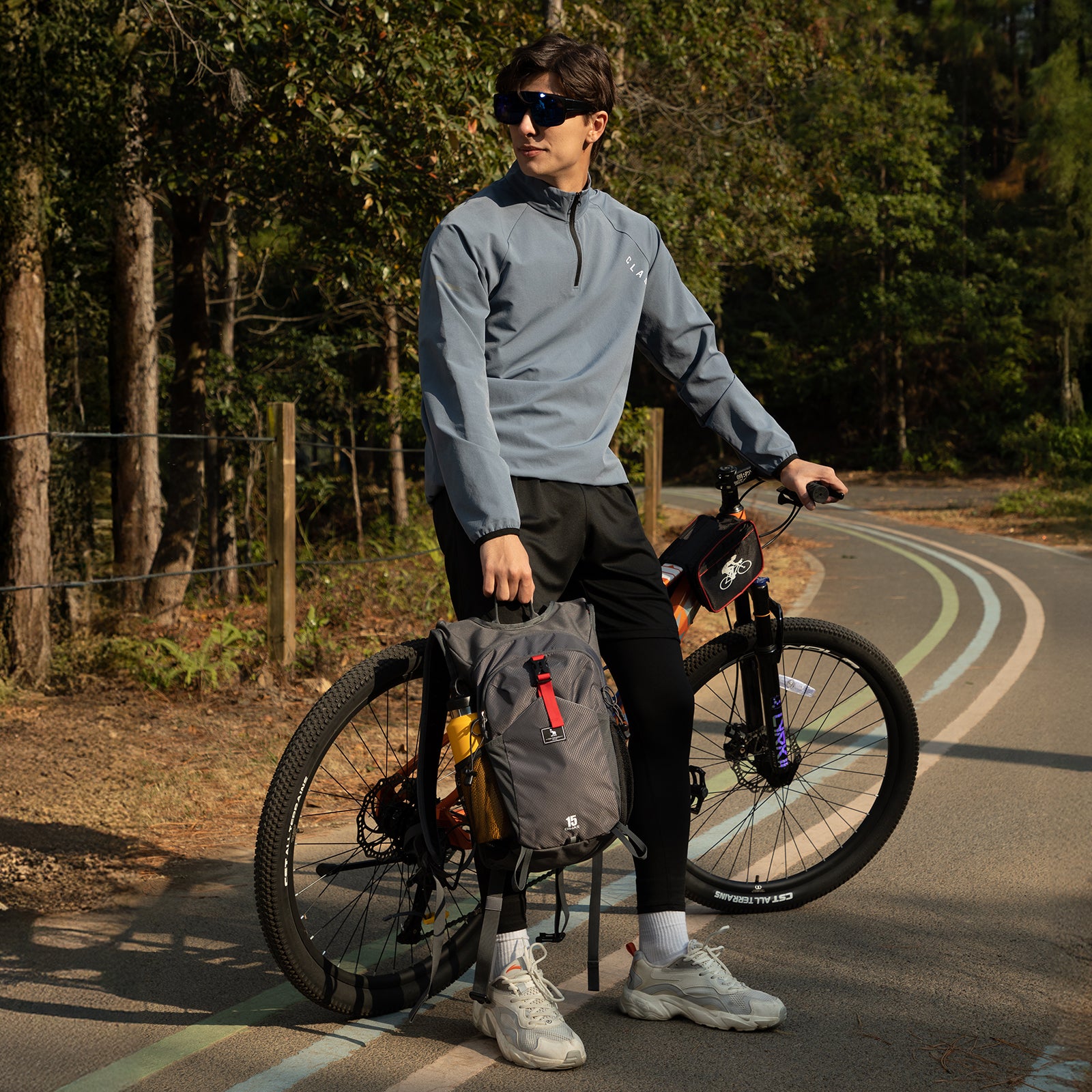 OIWAS-15L-Hiking-Backpack-Grey-Lifestyle