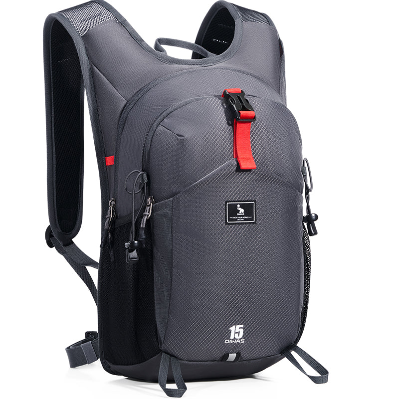 OIWAS-15L-Hiking-Backpack-Grey-Right