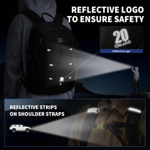 OIWAS-20L-Hiking-Backpack-Black-Rflective-Strips