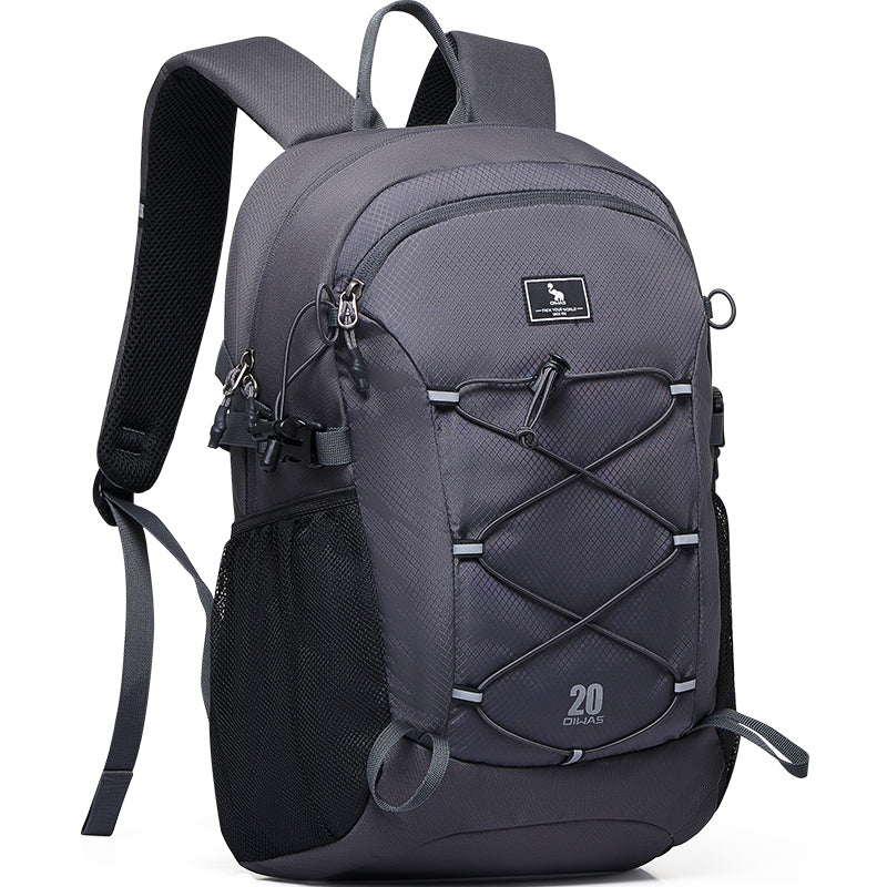 OIWAS-20L-Hiking-Backpack-Grey-Right