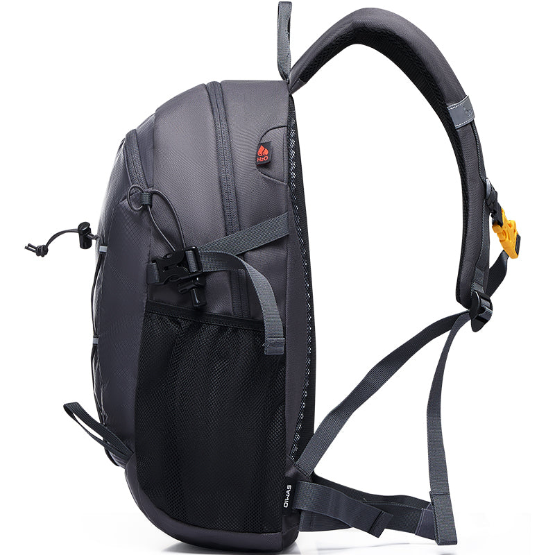 OIWAS-20L-Hiking-Backpack-Grey-Side