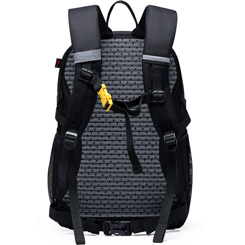 OIWAS-20L-Ultralight-Camping-Backpack-Black-Back