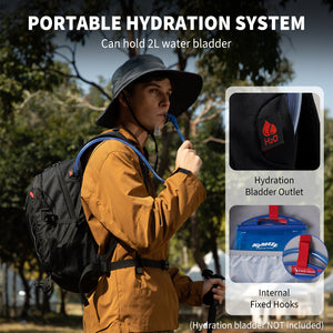 OIWAS-20L-Ultralight-Camping-Backpack-Black-Hydration-System