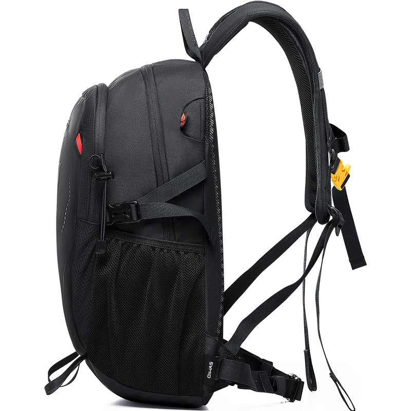 OIWAS-20L-Ultralight-Camping-Backpack-Black-Side